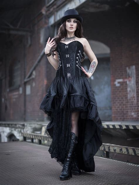 Corset Dress Plus Size Steampunk Corset Skirt Set Renaissance Gothic Bustier Halloween Costumes. . Steampunk gothic dress